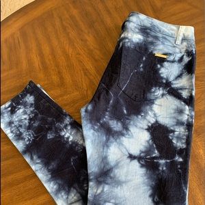 Michael Kors tie dye denim. New w/out tags, size 6